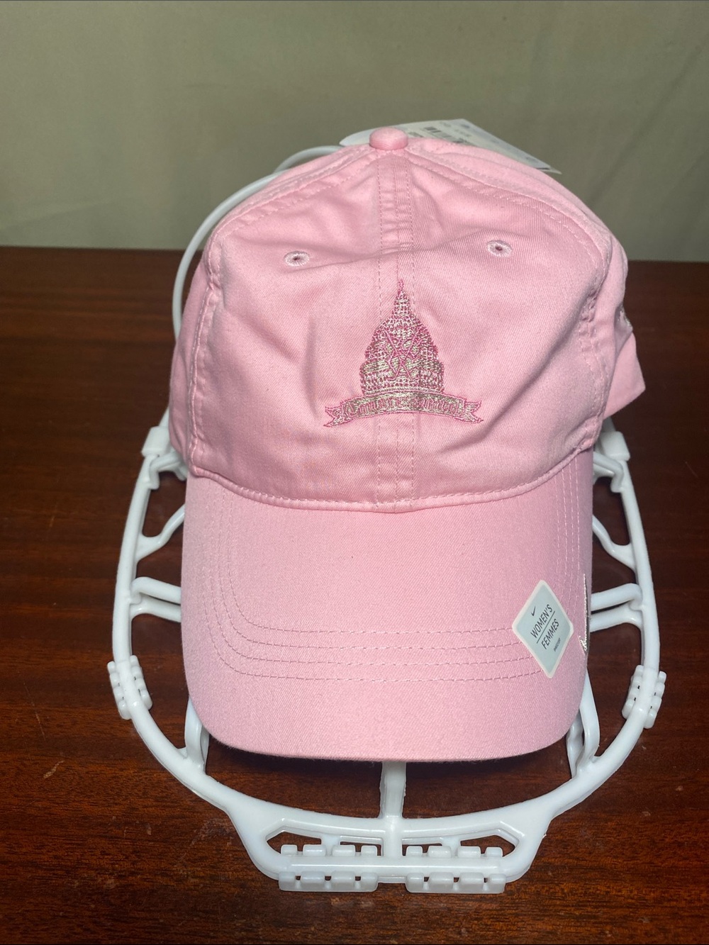 Nike Golf Fit-Dry AT&T National US Capital Dome Logo  Baseball Cap Pink O/S NWT